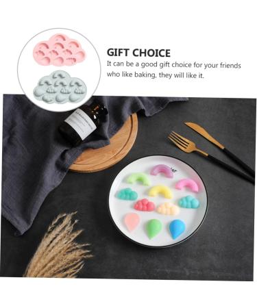 6 Pcs Silicone Mold Silicone Ice Mold Cake Mold Chocolate Mold Cookie Mold Baking Mold Biscuit Kitchen Supplies Silica Gel 22.6X14.5X1.5CMx3pcs Assorted Colorx3pcs - Buy Online on SooperMarket.com