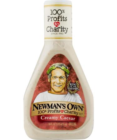 Newman's Own Creamy Caesar Dressing Salad Dressing, 16 oz