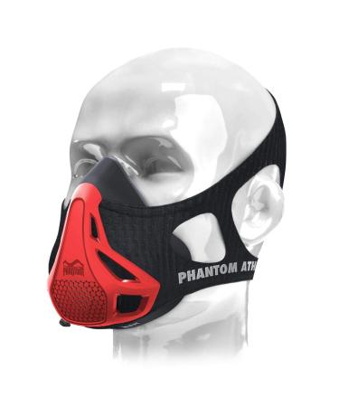 Phantom Athletics Training Mask - Endurance Training for More Performance in Sports Red S