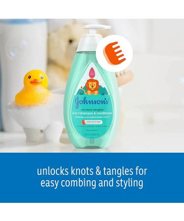 Johnson's Baby Shampoo No More Tangles 13.6oz (400ml) - 2 Pack - Buy Online on SooperMarket.com