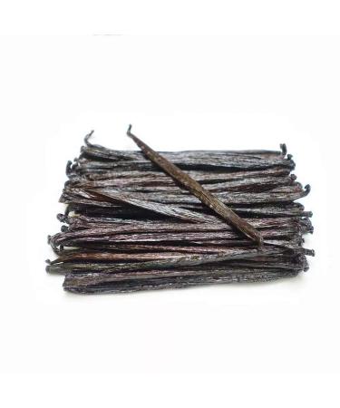10 Tahitian Vanilla Beans Whole Grade A Vanilla Pods for Vanilla Extract and Baking