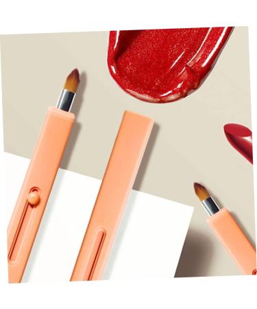 minkissy 1pc Retractable Lip Brush Makeup Applicators Travel Makeup Brush Make up Kit Makeup Beauty Tool Kits Telescopic Lip Brush Lip Gloss Applicator Makeup Lip Brush Makeup Tool Orange - Buy Online on SooperMarket.com