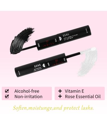Super Strong Lash Bond & Seal - 5ml+5ml DIY Individual Lashes Glue for Cluster Extensions - International Shipping - Buy Online on SooperMarket.com