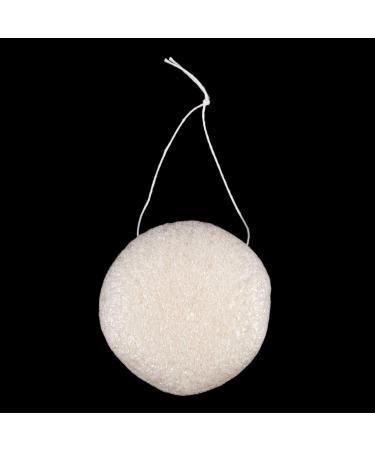 MRNHA Konnyaku Jelly Fiber Face Makeup Wash Pad Cleaning Sponge Puff Exfoliator-white - Buy Online on SooperMarket.com