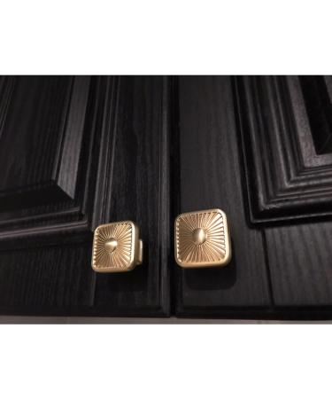 Cupboard Handles Copper Knobs 2PCS Solid Kitchen Cabinet Drawer Knobs Modern Furniture Pulls Cupboard Pull Handle Hardware Gold Wardrobe Door Handles Single Hole with 16mm Screws 33mm/1.3in 33mm/1.3in Gold - Buy Online on SooperMarket.com