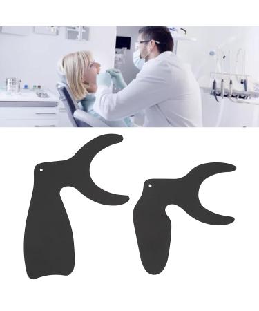 2-Piece Dental Photo Control Set - Long Handle Opaque Background Plaque for Oral Care & Contrast Scale - Buy Online on SooperMarket.com