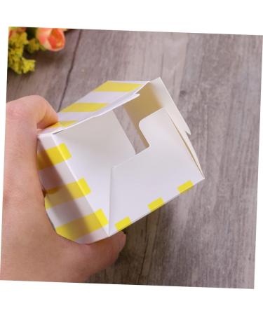 CIYODO 48pcs Party Candy Cartons Popcorn Boxes for Party Popcorn Gifts Popcorn Bucket Men Gift Popcorn Cups Candy Buffet Bags Candy Bar Bag Mens Gifts Man Party Bag Disposable medium Yellow - Buy Online on SooperMarket.com