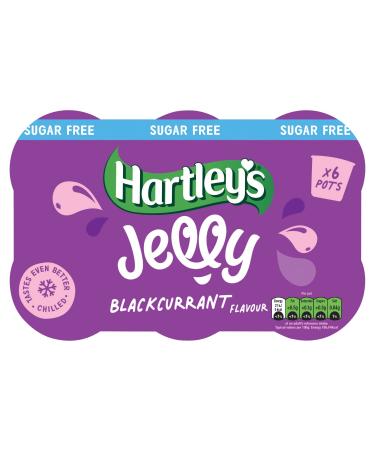 Hartleys No Added Sugar Blackcurrant Jelly 6 x 115g