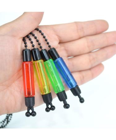 Carp Fishing Swinger Set with Bite Indicators - Red Yellow Blue & Green - 4 Pack for Accurate Fishing - Buy Online on SooperMarket.com