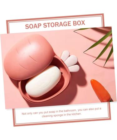 LABRIMP 2pcs Boxes Soap Box Household Storage Rack Pp - Buy Online on SooperMarket.com