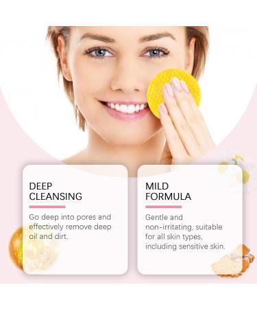 Turmeric Kojic Acid Cleansing Pads | Exfoliating Facial Sponges - 40 Count for Bright & Clear Skin - Buy Online on SooperMarket.com