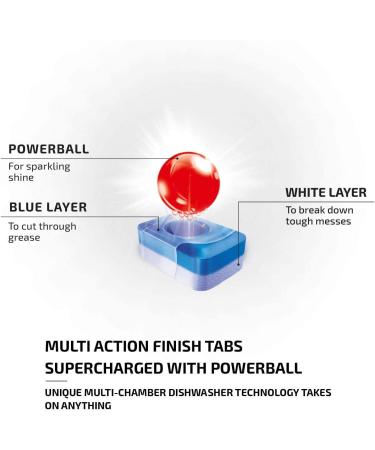 Buy Finish Classic Powerball Dishwasher Tablets - Pack of 10 | International Shipping Available - Buy Online on SooperMarket.com