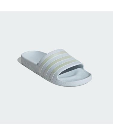 Buy adidas Damen Adilette Aqua Slide Sandal 40 2/3 EU - Magic Beige Weiß | International Shipping Available - Buy Online on SooperMarket.com