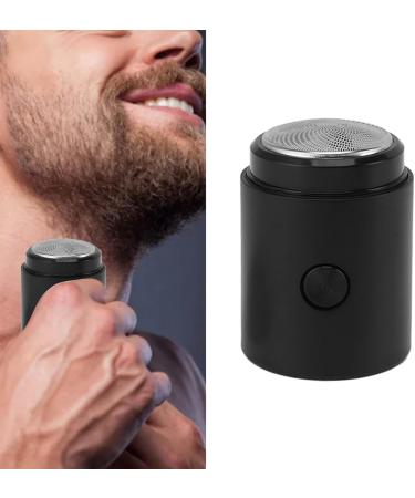 Portable Beard Trimmer Mini Black Electric Beard Trimmer with Large Blades for Business Travel (Glossy Style) - Buy Online on SooperMarket.com