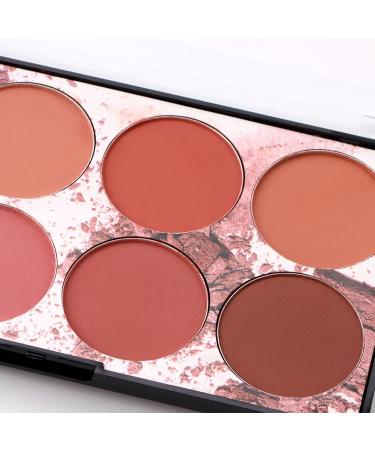 Beteligir 8 Colors Face Blush Palette - Matte & Shimmer Professional Makeup for Women & Girls Lightweight Contour & Highlight - International Shipping Available - Buy Online on SooperMarket.com