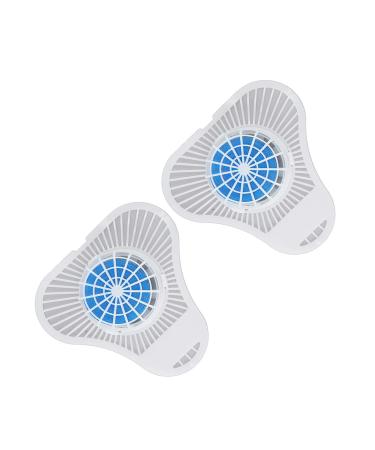 2pcs Deodorant Triangular Block for Home Office School - Prevents Clogging and Spray Proof