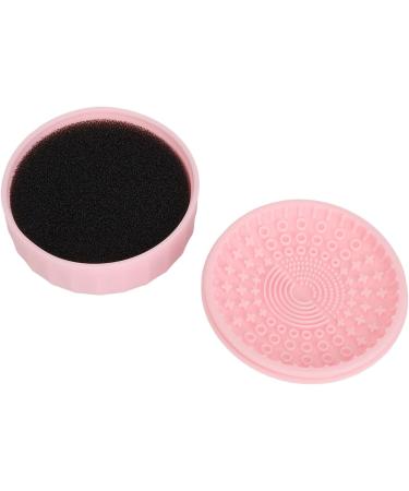 Makeup Brush Cleaning Box Convenient Cosmetic Brush Cleaner Salon Color Removal Sponge - Buy Online on SooperMarket.com