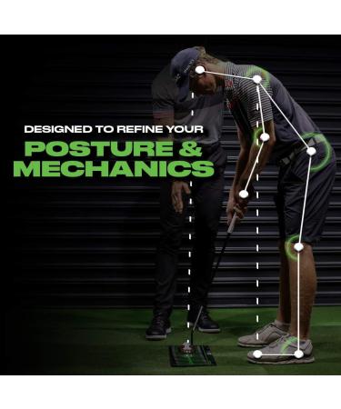 Pro Path Golf Putting Mirror - Portable Swing Trainer Aid for Indoor & Outdoor Golfing - Alignment Mirrors & Gates for Pro Training - Buy Online on SooperMarket.com