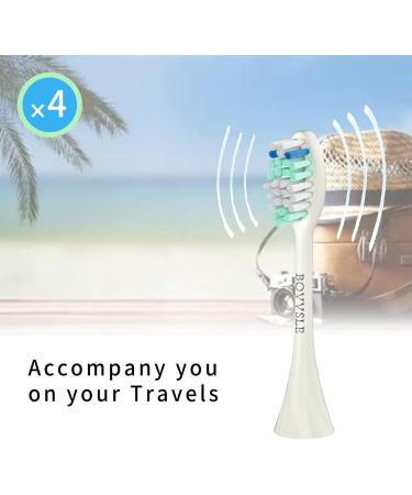 5 Pack Snow White Toothbrush Replacement Heads for Philips One Sonicare HY1100 and HY1200 - Buy Online on SooperMarket.com