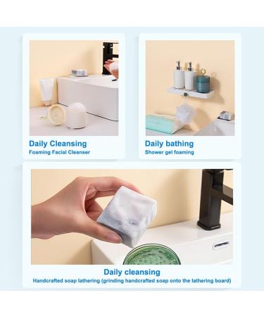 kawehiop Face Washing Foam Maker Hand Wash Shower Bubble Transparent Body Making Foamer Quick Foaming Tool Home Supplies No.01 - Buy Online on SooperMarket.com