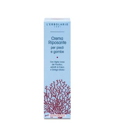 L'Erbolario Foot Care Relaxing Leg & Foot Cream - 125ml | Nourishing Relief for Tired Legs | International Shipping Available - Buy Online on SooperMarket.com