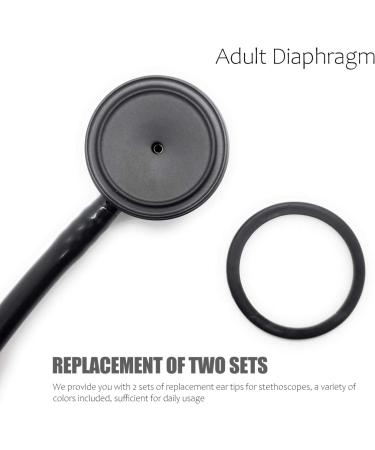 Buy 2 Sets Stethoscope Earbuds - Medical Noise Reduction Ear Tips Skull Diaphragm Seal PVC Replacement Ear Beans - International Shipping Available - Buy Online on SooperMarket.com