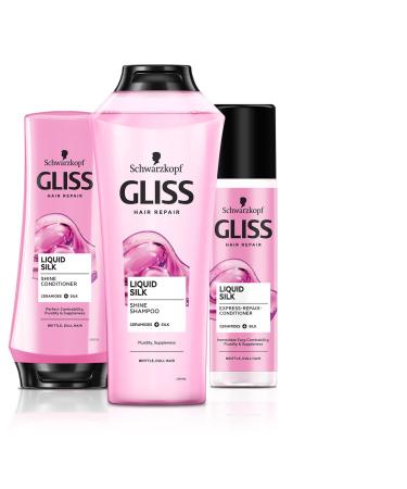 Gliss Kur Liquid Silk Repair Conditioner Spray 200ml/6.7 Fl. Oz - Instant Repair - Buy Online on SooperMarket.com