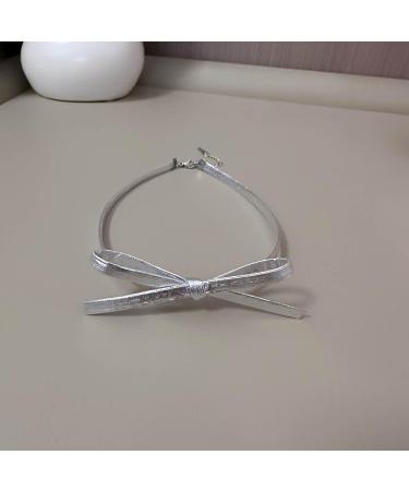 Oralgos Elegant Butterfly Necklace | Adjustable Handmade Silver Loop Charm Trailer - Perfect Gifts for Women - Buy Online on SooperMarket.com