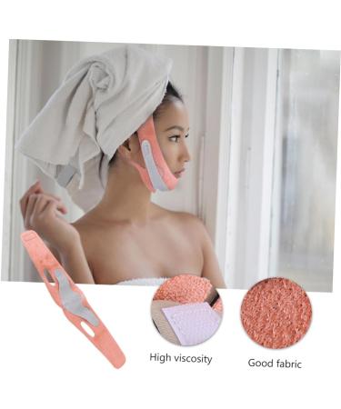 PLAFOPE 1pc Thin Face Belt Face Shaper Band Facial Belt Chin Lift Belt Lift Strap Graphene 60X10.5X1cm Orange - Buy Online on SooperMarket.com