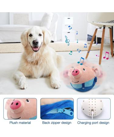 Gobesty Active Moving Pet Plush Toy Moving Dog Toy Electronic Plush Interactive Dog Toys active moving pet plush toy - Buy Online on SooperMarket.com