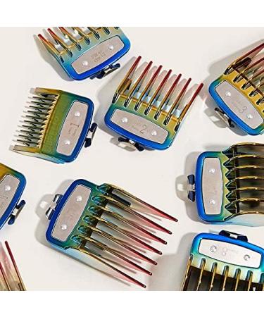 Dasertoe 10 Pieces Professional Hair Clippers Metal Guides Limit Comb Guards for Clippers - Buy Online on SooperMarket.com