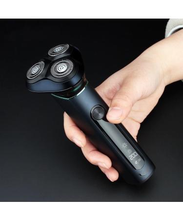 GeRRiT Electric Razor for Men | Waterproof 3D Rotary Shaver & Beard Trimmer | USB Rechargeable - Buy Online on SooperMarket.com
