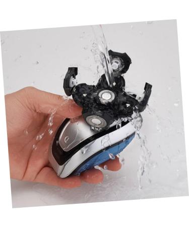 Angoily 5 Electric Shaver for Men - Efficient USB Rechargeable Razor with Car Adapter | Versatile Blades & Rotating Head - Buy Online on SooperMarket.com
