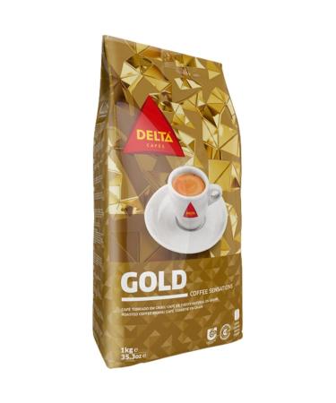DELTA Gold Portuguese Coffee Sensations Natural Roasted Beans 1Kg /2.2lbs NEW