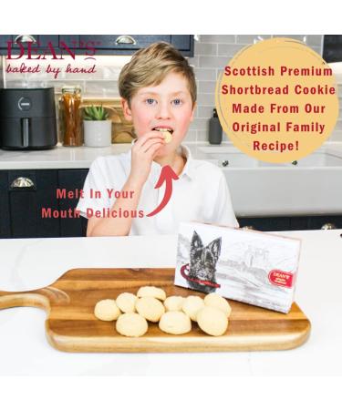 Deans Scottish All Butter Shortbread Biscuits Gift Box - 90g | Eilean Donan | Collectable Scottish Terrier Dog | Luxury Hand-Baked Cookies - Buy Online on SooperMarket.com