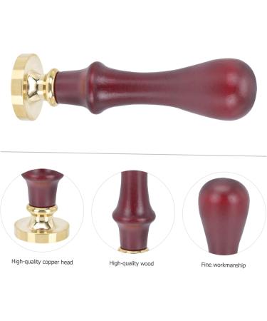 MUSISALY 3 Pcs Dispensing Plate Tool Espresso Hand Tamper Pressing Seal Mold Eye Makeup Tool Wooden Handle - Buy Online on SooperMarket.com