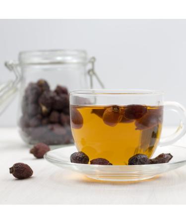 Whole Rosehips 100g || Natural Sun Dried Whole Rosehips Rosa Canina Herbal Tea Premium Quality by Villa Nostrum - Buy Online on SooperMarket.com