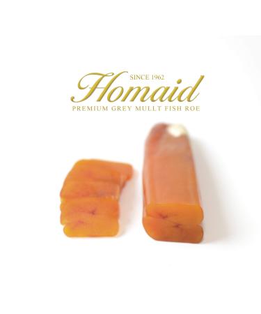 Homaid Egyptian Bottarga -         - (Dried Mullet Roe) 3.19  4.2 oz Wild Caught from the Mediterranean Sea