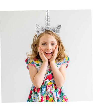 GALPADA Headwear Accessory Birthday Party Supplies Headband for Unicorn Birthday Decorations for Fancy Dress Decor Girl Headband Horns Headband Christmas Headband Unicorn Horn - Buy Online on SooperMarket.com