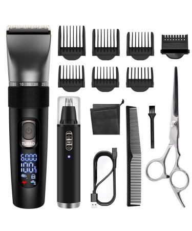 Hair Clippers for Men Hair Clipper Set Multifunction Haircut for Men Stainless Steel Blade Hair Trimmer Nose Hair Trimmer Beard Trim