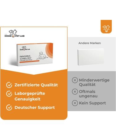 Home Pet Lab Parvo Schnell Test for Dogs & Cats - Reliable Parvovirus Testing (2 Tests) - Buy Online on SooperMarket.com