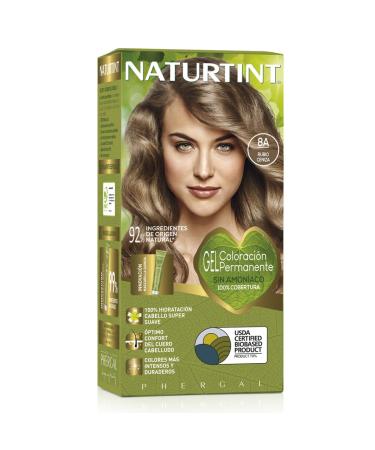 Natureint Biobased |Hair color oohne ammoniak |8a Aschblond |High proportion of natural ingredients170 ml 8a.Aschblond 1 piece (1 Pack)