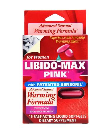 appliednutrition Libido-Max Pink For Women 16 Fast-Acting Liquid Soft-Gels