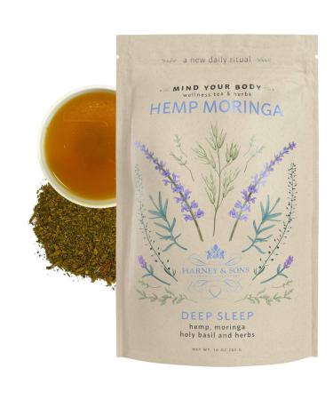 Harney & Sons Hemp Moringa Deep Sleep Wellness Tea & Herbs 10 oz (283 g)