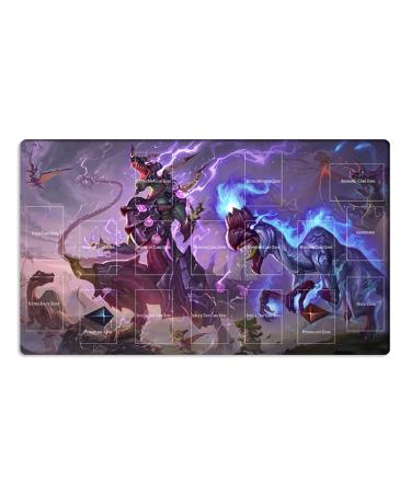 New Mlikemat Playmat Ultimate Conductor Tyranno CCG TCG Trading Card Game Mat + Free Bag (ZD014-733-A)