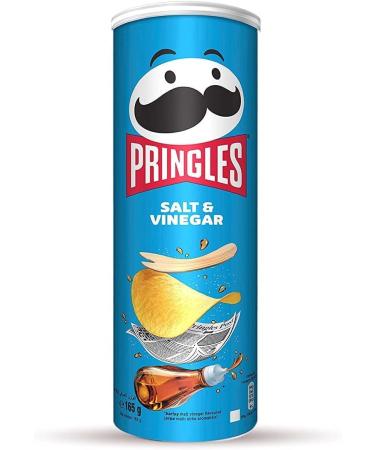 Pringles Salt & Vinegar Case of 6x165g - Buy Online on SooperMarket.com