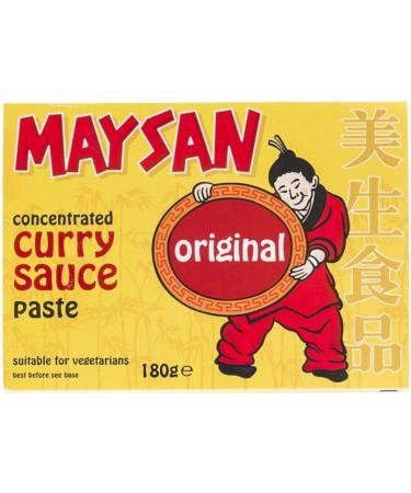 Maysan Original Curry Sauce Paste Concentrated 180g Pack of 3 - Versatile Cooking Essential - Curry Sauce Base - Buy Online on SooperMarket.com