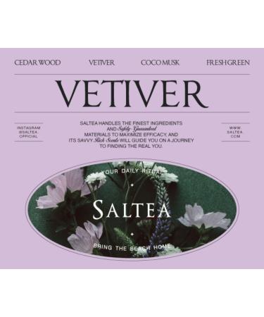 Luxury Spa Bath Salts for Soothing Bubble Bath - Set of 10 Packets (Vetiver) - Buy Online on SooperMarket.com