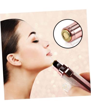 Housoutil Women's Electric Hair Remover - Face Shaver Beard Trimmer & Eyebrow Shaper - USB Rechargeable Razor for Smooth Skin - Buy Online on SooperMarket.com