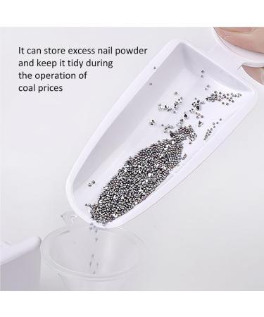 Dajidafu Nail Dip Container Nails Art Dipping Powder Holder Glitters Rhinestones Powders Storage Box Manicure Pedicure Accessory - Buy Online on SooperMarket.com